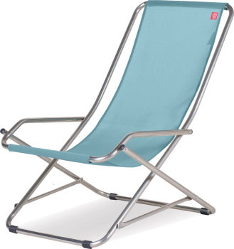 FIAM® Liegestuhl Dondolina Aluminium "Meerblau"